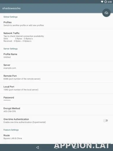 Shadowsocks скриншот 5